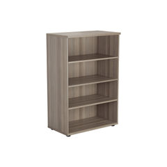 View more details about Jemini 1200 x 450mm Grey Oak Wooden Bookcase