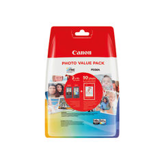 View more details about Canon PG-540L/CL-541XL Inkjet Cartridge + Glossy Photo Paper Black/Colour