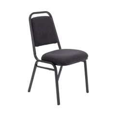 View more details about Arista Charcoal/Black Banqueting Chair