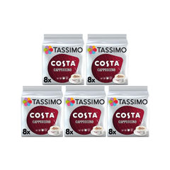 View more details about Tassimo Costa Cappuccino Coffee Pods (Pack of 80)