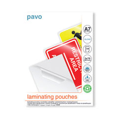 View more details about Pavo A7 Laminating Pouches (Pack of 100)