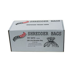 View more details about Safewrap Shredder Bag 250L (Pack of 50)