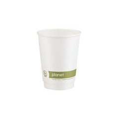 View more details about Planet 12oz Double Wall Plastic-Free Cups (Pack of 25)