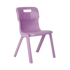 View more details about Titan 380mm Purple One Piece Chair