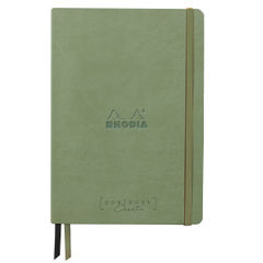 View more details about Clairefontaine Rhodiarama Creation Dot Goalbook A5 Celadon