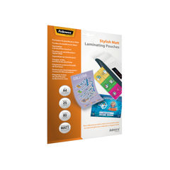 View more details about Fellowes Admire A4 Laminating Pouches Matte (Pack of 25)