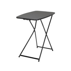 View more details about Adjustable US HT 18 x 26 Folding Table Black (Pack of 2)