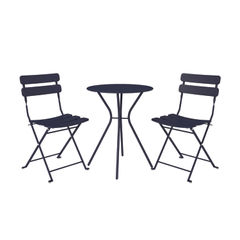 View more details about COSCO 3-Piece Bistro Set Navy