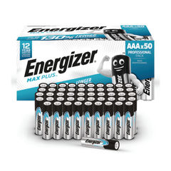 View more details about Energizer Max Plus AAA Batteries (Pack of 50)