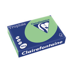 View more details about Clairefontaine A4 160gsm Natural Green Trophee Card (Pack of 250)