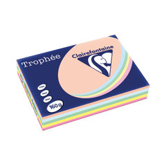 View more details about Trophee Card A4 160gm Pastel Assorted (Pack of 250)