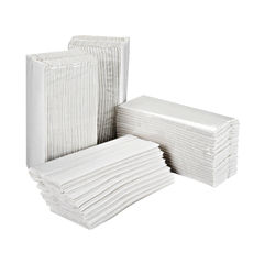 View more details about 2Work 2-Ply C-Fold Hand Towels White (Pack of 2355)