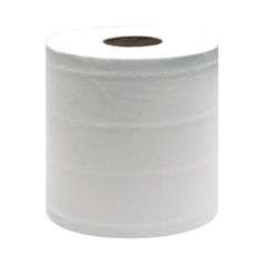 View more details about Maxima Green 150m White Wiper Centrefeed Rolls (Pack of 6)