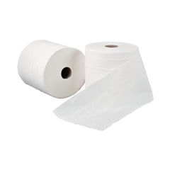 View more details about Leonardo White 1-Ply Hand Towel Rolls, Pack of 6 - RTW200DS