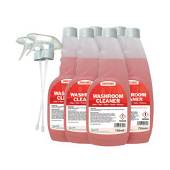 View more details about 2Work 750ml Washroom Cleaner (Pack of 6)