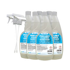 View more details about 2Work 750ml Perfumed Cleaner Sanitiser (Pack of 6)