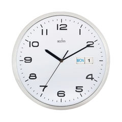 View more details about Acctim Supervisor Chrome and White Wall Clock