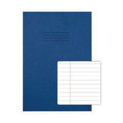 View more details about Rhino Exercise Book 8mm Ruled 80P A4 Dark Blue (Pack of 50)