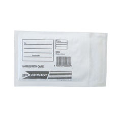 View more details about Go Secure White Size 1 Bubble Lined Envelopes (Pack of 100)