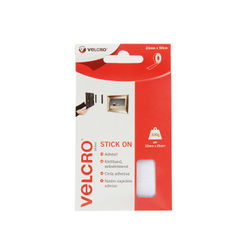 View more details about Velcro Stick On Tape 20mmx50cm White