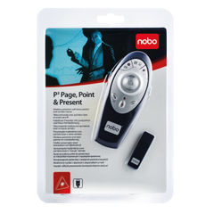 View more details about Nobo P3 Page, Point and Present Laser Pointer - 1902390