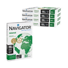 View more details about Navigator Universal A3 White 80gsm Paper (Pack of 2500)