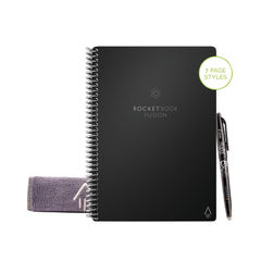 View more details about Rocketbook Fusion A5 Black Reusable Digital Notebook