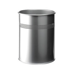 View more details about Durable Silver Metal Waste Bin