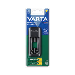 View more details about Varta USB Duo Charger AA+AAA + Recharge Batteries 2x AAA 800 mAh