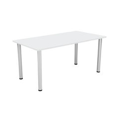 View more details about Jemini 1600x800mm White Rectangular Meeting Table