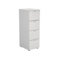 View more details about Jemini H1365mm White 4 Drawer Filing Cabinet