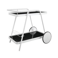 View more details about NG US Barbie Outdoor Bar Cart White