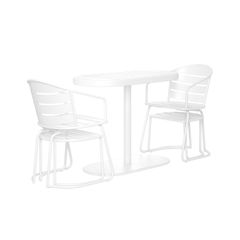 View more details about COSCO Metro Retro 5-Piece Bistro Set White