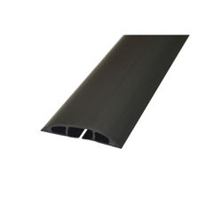 View more details about D-Line Black Light Duty Floor Cable Cover 60mm Wide 9m Long