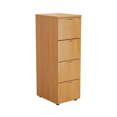 View more details about First H1365mm Beech 4-Drawer Filing Cabinet