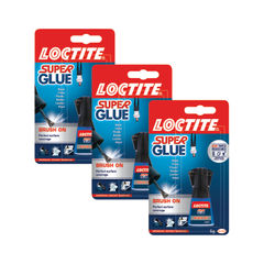 View more details about Loctite Super Glue Brush On 5g 3 For 2 (Pack of 3)