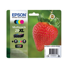 View more details about Epson 29XL CMYK High Yield Ink Multipack - C13T29964012