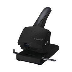 View more details about Q-Connect Black Extra Heavy Duty Hole Punch