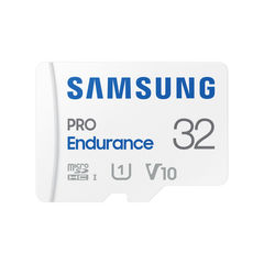 View more details about Samsung PRO Endurance MicroSDXC Card UHS-I Class 10 32GB White
