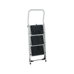 View more details about White 3 Tread Aluminium Folding Step Stool