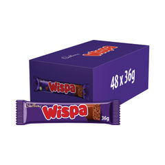 View more details about Cadbury Wispa Chocolate Bar (Pack of 48)