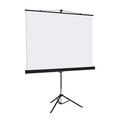 View more details about Bi-Office 1250 x 1250mm Tripod Projection Screen