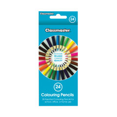 View more details about Classmaster Colouring Pencils Assorted (Pack of 24)