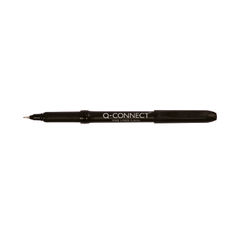 View more details about Q-Connect Black 0.4mm Fineliner Pen (Pack of 10)