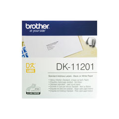 View more details about Brother Black on White Standard Address Labels (Pack of 400)