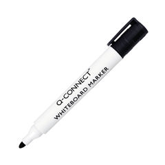 View more details about Q-Connect Drywipe Marker Pen Black (10 Pack) KF26035