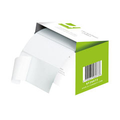 View more details about Q-Connect Address Label Roll Self Adhesive 76x50mm White (Pack of 1500)