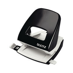 View more details about Leitz Black 2-Hole Metal Punch