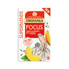 View more details about Twinings Superblends Focus Tea (Pack of 20)