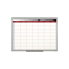 View more details about Bi-Office 900 x 600mm Magnetic Week Planner